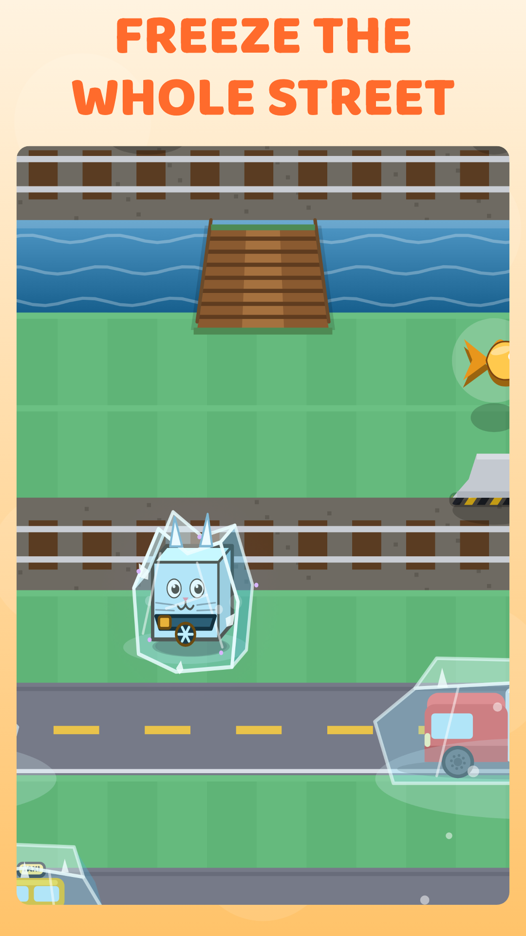 Zoomies: Cat Crossing screenshot